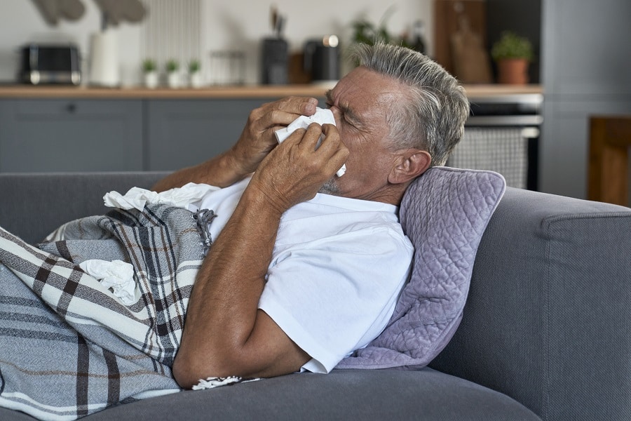 How To Manage The Flu As A Senior